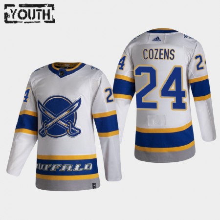 Kinder Eishockey Buffalo Sabres Trikot Dylan Cozens 24 2020-21 Reverse Retro Authentic